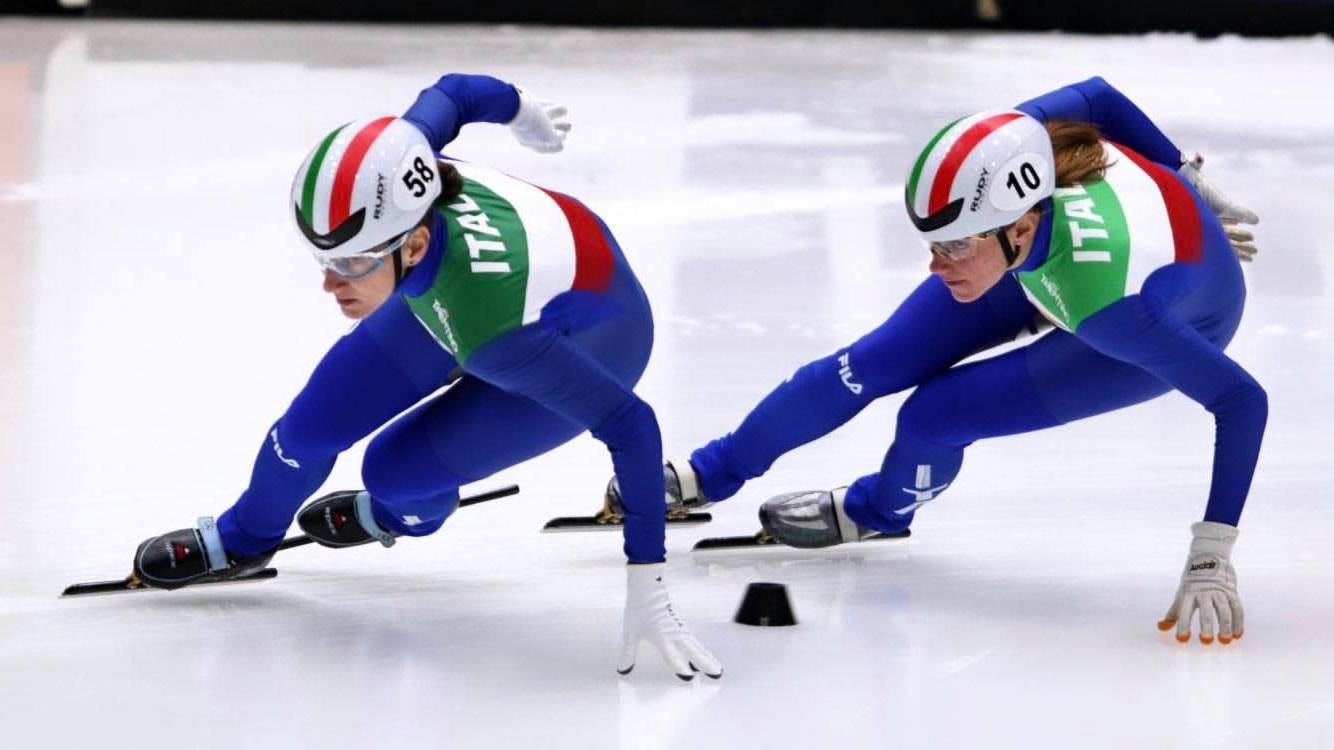 Patinage de vitesse JO 2026 podium or